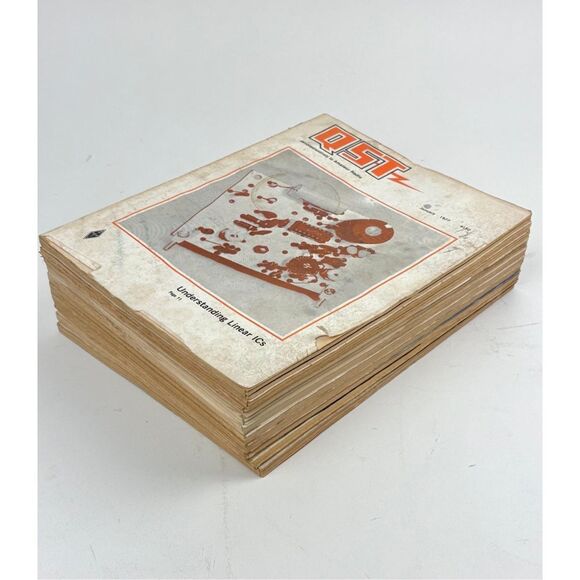 Vintage QST Amateur Radio Magazines Lot of 10 1977 EV2355 - Picture 13 of 13